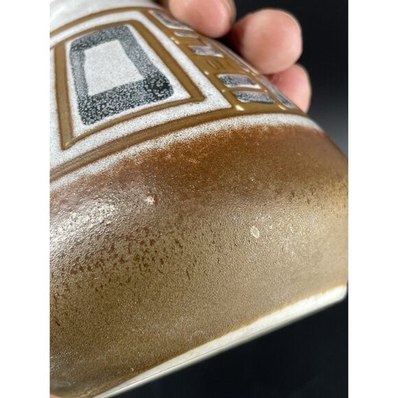 Vintage LAPID ISRAEL MCM Pottery Vase MOD 1960's - Picture 9 of 12